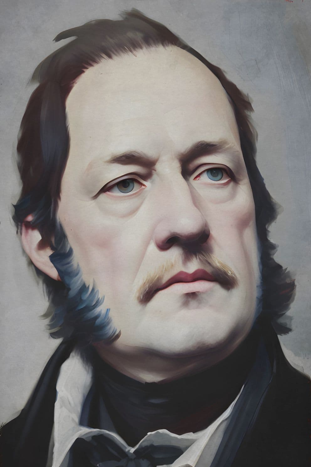 Portrait Gemälde Adalbert Stifter