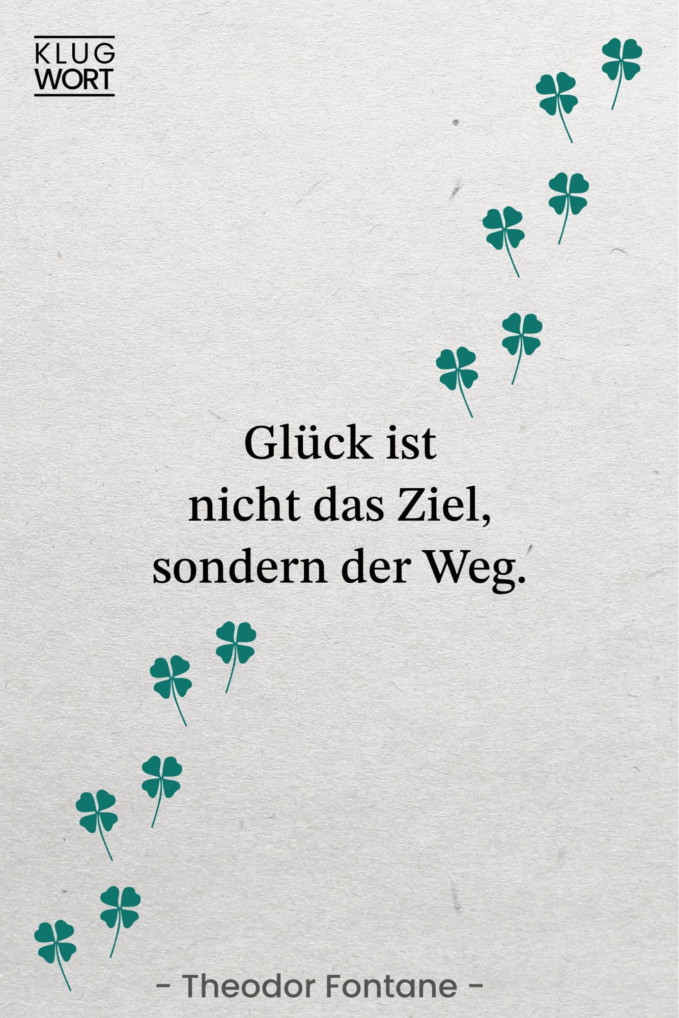Zitat zum Thema Glück