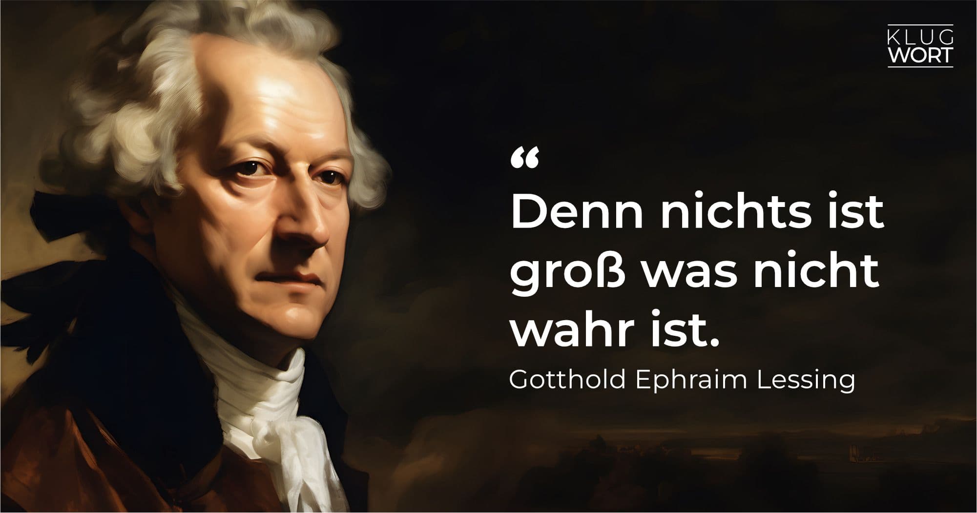 Bild von Gotthold Ephraim Lessing