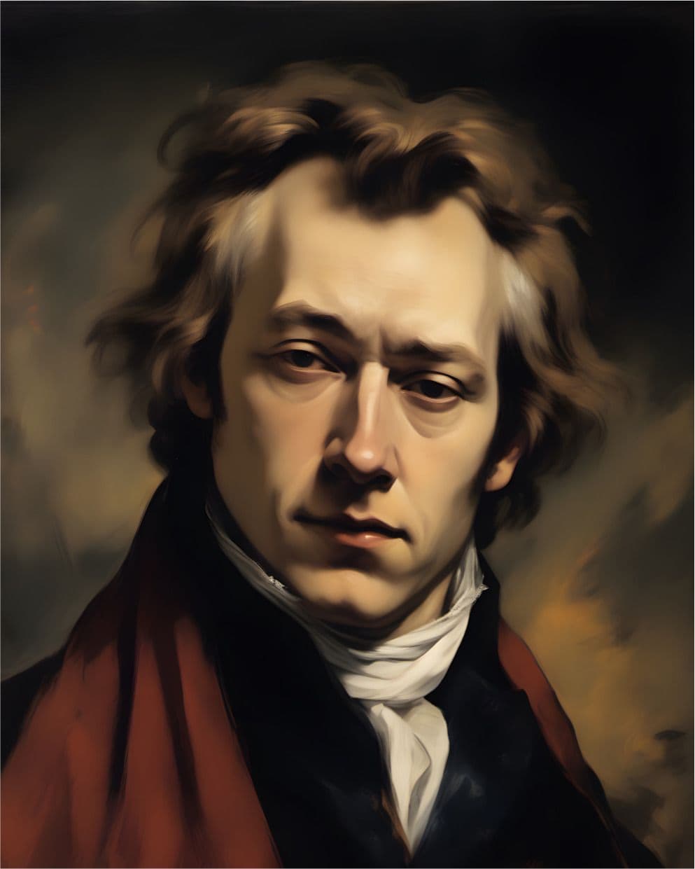Portrait Gemälde Heinrich Heine