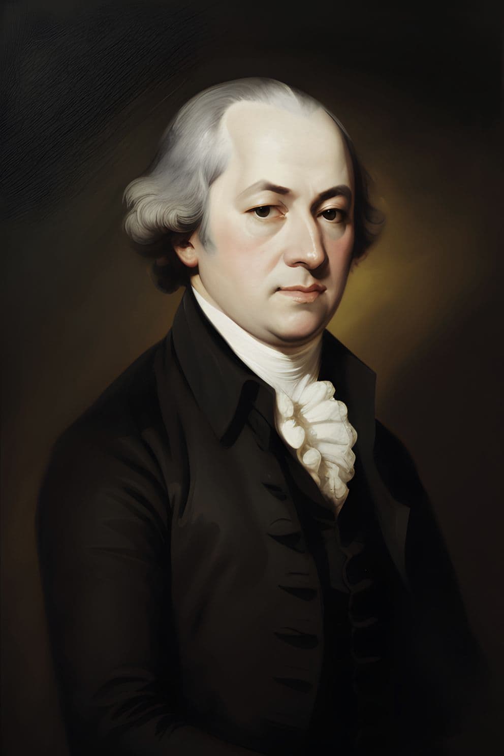Portrait Gemälde Johann Gottfried von Herder