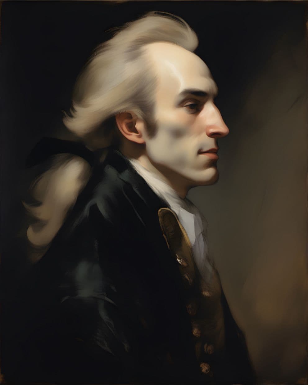 Portrait Gemälde Luc de Clapiers