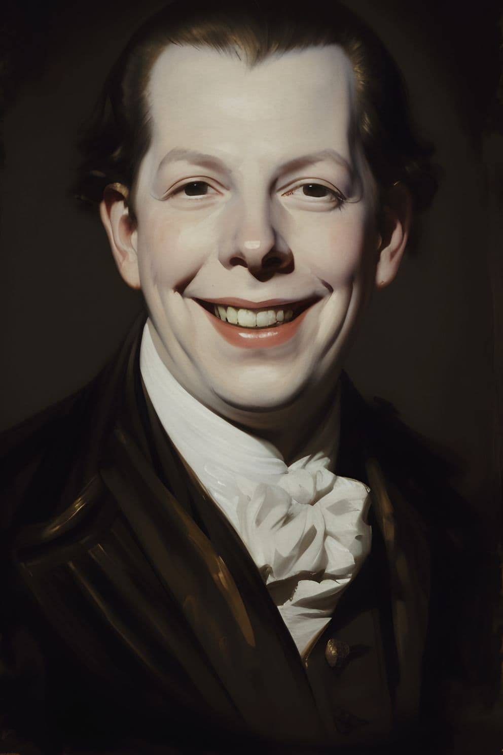 Portrait Gemälde Milton Berle