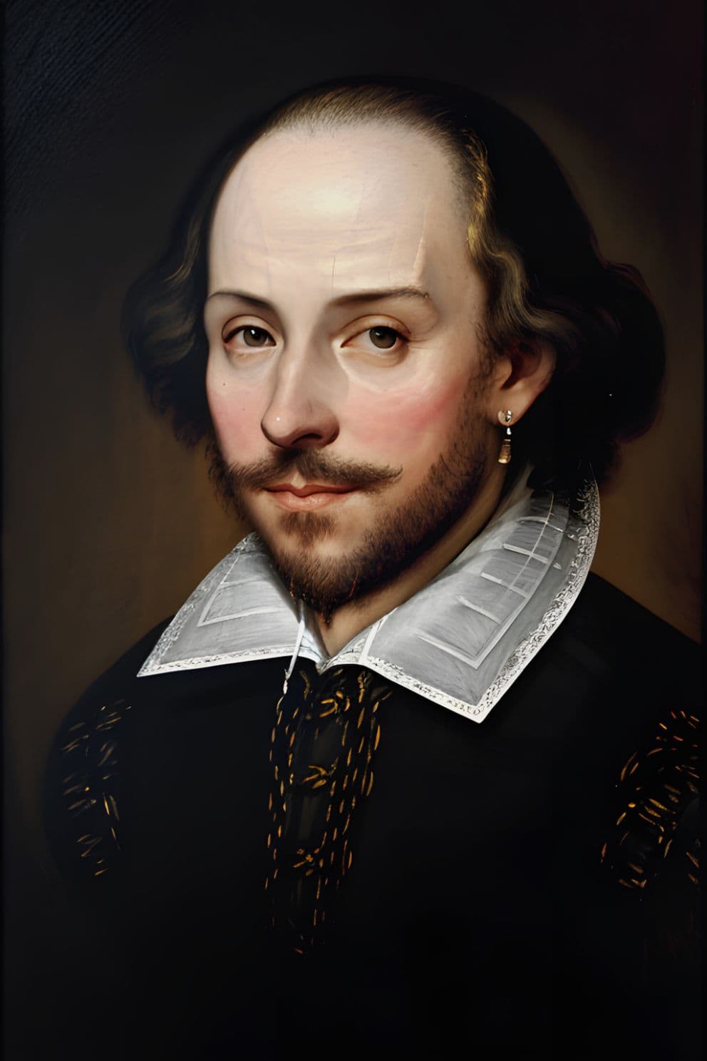 Portrait Gemälde William Shakespeare